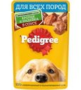 Корм влажный Pedigree с кроликом и индейкой в соусе для взрослых собак всех пород 85г