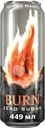 Напиток энергетический BURN Zero Персик, манго, 0.449л