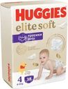 Трусики-подгузники Huggies Elite Soft размер 4 9-14кг 38шт.