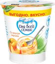 Продукт йогуртный ДЛЯ ВСЕЙ СЕМЬИ Персик 1%, без змж, 290г