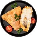 Морской окунь жареный кусок,, 1кг