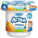 Творожок детский Агуша Груша с 6 месяцев 3.9%, 100г