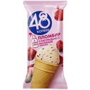Мороженое 48 КОПЕЕК пломбир, натуральная малина, 88г