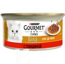 Корм PURINA Gourmet Gold для кошек, 85г в ассортименте