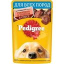 Корм влажный Pedigree с говядиной и ягненком в соусе для взрослых собак 85г