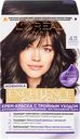 Крем-краска для волос L'OREAL Excellence Cool Creme 4.11 Ультрапепельный каштановый, стойкая, 268мл