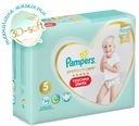 Подгузники-трусики Premium Care Pants Junior для мальчиков и девочек, 12–17 кг, Pampers, 34 шт.