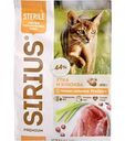 Корм для стерилизованных кошек Sirius Premium Утка и клюква, 400 г