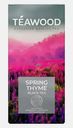 Чёрный чай Spring Thyme с чабрецом Teawood 25пак