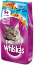 Сухой корм Whiskas Вкусные подушечки с нежным паштетом Аппетитный обед с лососем для взрослых кошек 1,9 кг