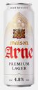 Пиво Maison Arne Premium Lager 4.8% 430мл