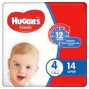 Подгузники Huggies Classic 4 (7-18 кг) 14 шт