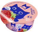 МИЛГРАД Десерт твор клубника 4% 130г пл/ст(Брянский МК):6
