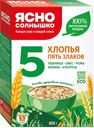 Хлопья ассорти Ясно Солнышко 5 Злаков 5 мин Петербургский МК кор, 400 г