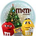 Набор подарочный M&M'S & FRIENDS Снежный шар новогодние сладости, 210г