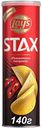 Чипсы картофельные Lay's Stax Пикантная паприка, 140 г