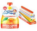 Пюре Агуша Мультифрукт с 6 мес 90 гр (10 шт)