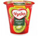 Йогурт «Чудо» клубника киви 2,5%, 290 г