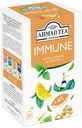 Чайный напиток Ahmad Tea Immune лимон-имбирь-куркума в пакетиках 1,5 г х 20 шт