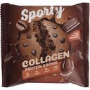 Печенье протеиновое Sporty Collagen Шоколад-кофе, 40 г