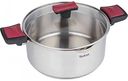 Кастрюля Tefal Cook&Clip с крышкой 24 см, 5,2л