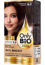Крем-краска для волос стойкая Only Bio Color 4.1 Холодный каштан, 115 мл