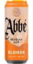 Пивной напиток Аббе Блонд пастеризованный, 450мл