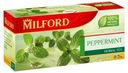 Травяной чай Milford Мята перечная в пакетиках 1,5 г х 20 шт