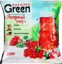 Морс ягодный МОРОЗКО GREEN c клюквой, брусникой и красной смородиной, 300г