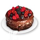 Торт Шоколадно-вишневый 100г