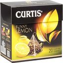 Чай чёрный Curtis Sunny Lemon, 20×1,7 г