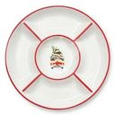 Менажница фарфор 25см 1шт.