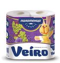 Полотенца бумажные кухонные Veiro Classic, БЕЛЫЙ, 2-сл., 2 рул.