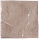 Салфетки бумажные Whitecloud  какао 33*33 3 слоя 20 штук