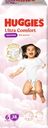 Трусики-подгузники для девочек HUGGIES Ультра Комфорт 6 15–25кг, 38шт