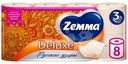 Туалетная бумага Zemma Deluxe Бархатистый персик 3 слоя 8шт