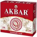Чай черный AKBAR Классическая серия байховый, 100пак
