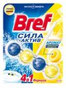 Чистящее средство для унитаза Bref Сила актив Лимонная свежесть, 50 г