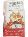 Корм сухой Вкусная миска Мясное ассорти полнорационный для кошек 1.9кг