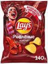 Чипсы картофельные Lay's Рифленые Лобстер 140г