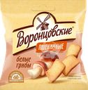Сухарики пшеничные ВОРОНЦОВСКИЕ со вкусом белых грибов, слайсы, 80г