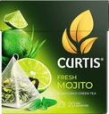 Чай Curtis Fresh Mojito зеленый, 20 пирамидок, 34 г