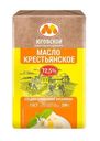 Масло Юговской КМП Крестьянское сладкосливочное несолёное 72.5%, 200г