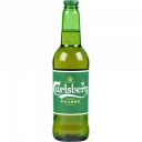 Пиво Carlsberg светлое в бутылке 4,6 % алк., Россия, 0,45 л