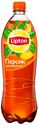 Холодный чай Lipton черный персик 1 л