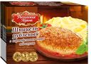 Шницель РОССИЙСКАЯ КОРОНА, с картофельным пюре, 300г