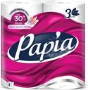 Туалетная бумага Papia 3 слоя 4шт.