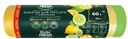 Master FRESH пакеты д/мусора AROMA с завязками 60л, 10шт (двойная арома LEMON добавка) (желтые) 14мкм