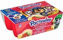 Творог Растишка Клубника-банан со вкусом Пломбир 3,5%, 6×45 г