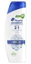 Шампунь и бальзам-ополаскиватель против перхоти 2в1 Head & Shoulders основной уход, 600мл